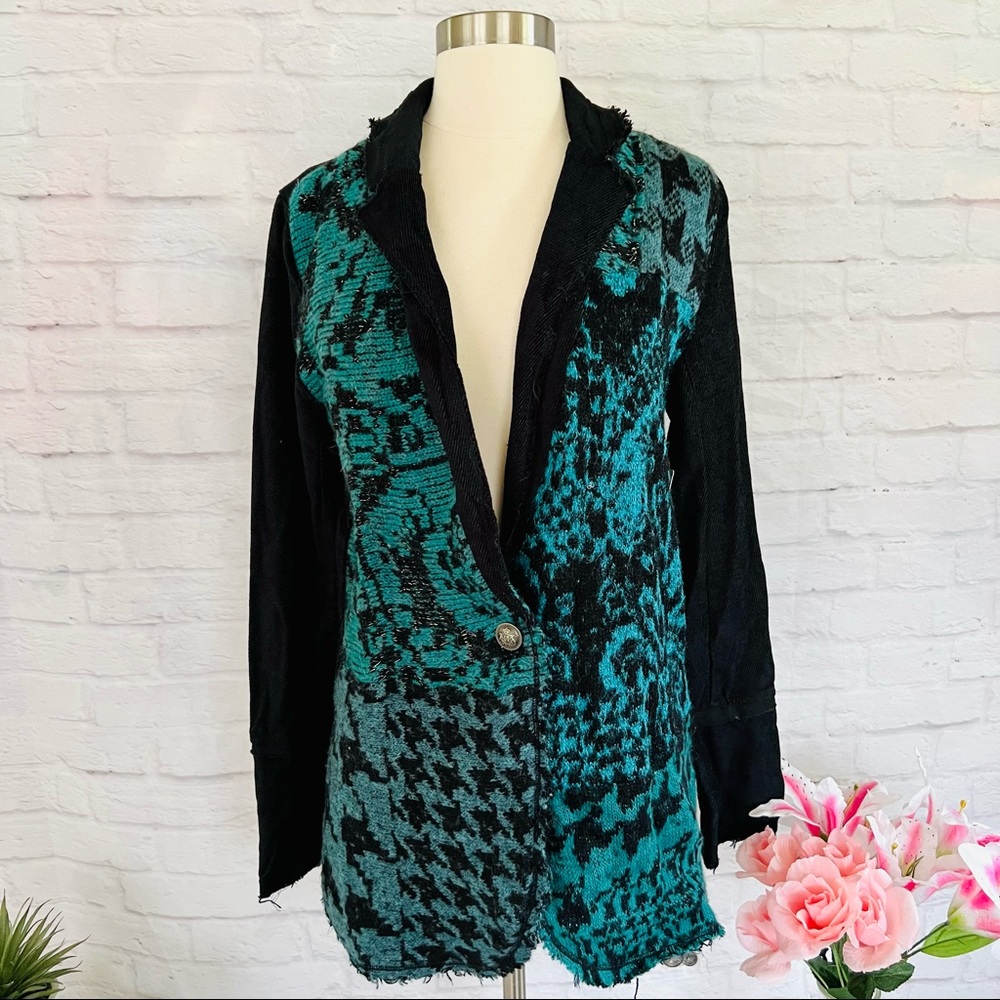 NWT Free People Knit/Cord Blazer